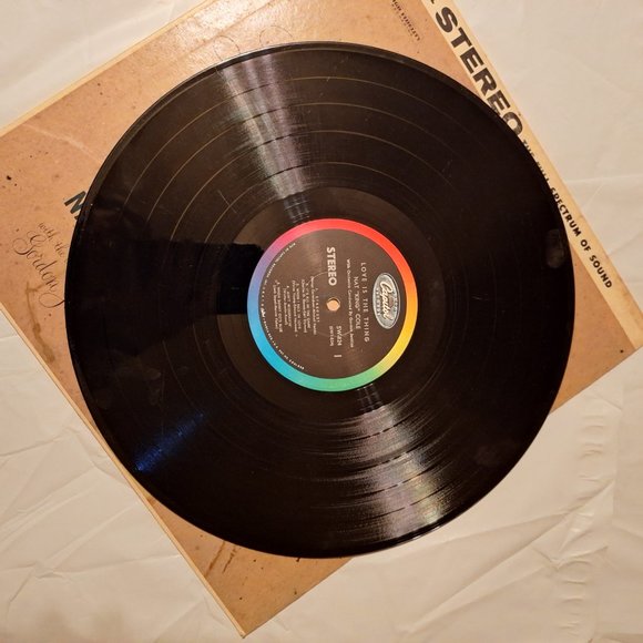 nat king cole love is the thing lp record - Picture 4 of 4